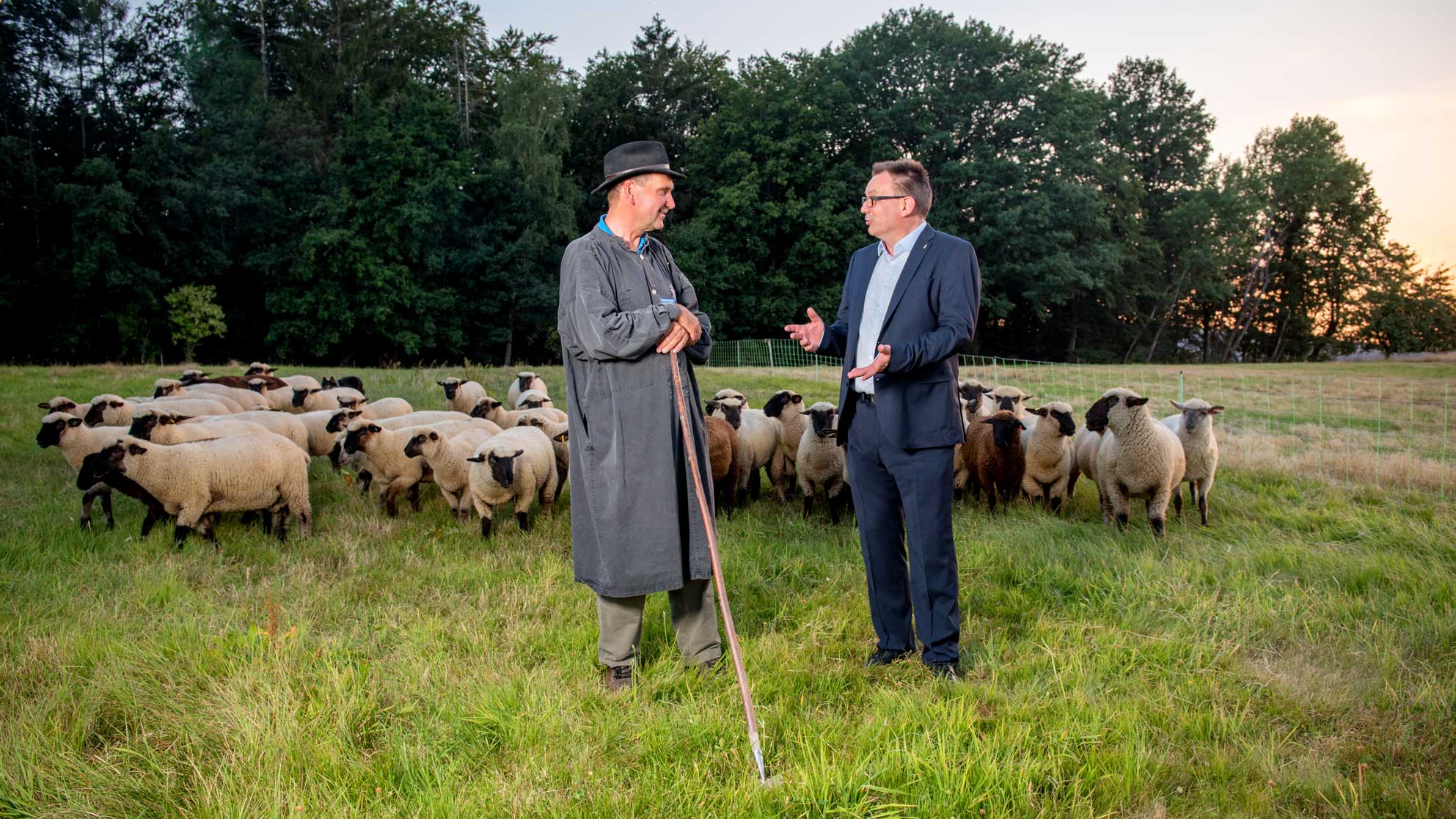 Wandern mit dem Bürgermeisterkandidaten Dr. Tobias Robischon