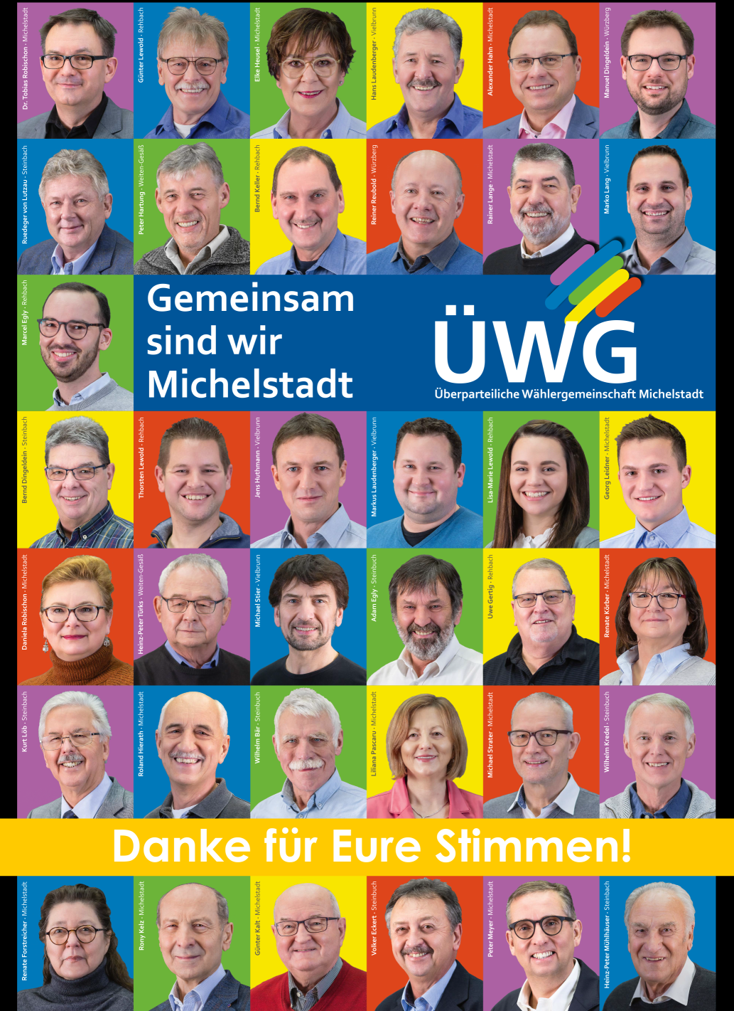 Wir sagen DANKE