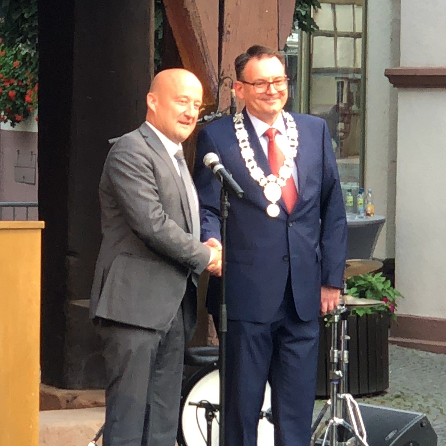 Einer in Michelstadt langen Tradition folgend, stellt die ÜWG wieder den Bürgermeister in unserer Stadt.