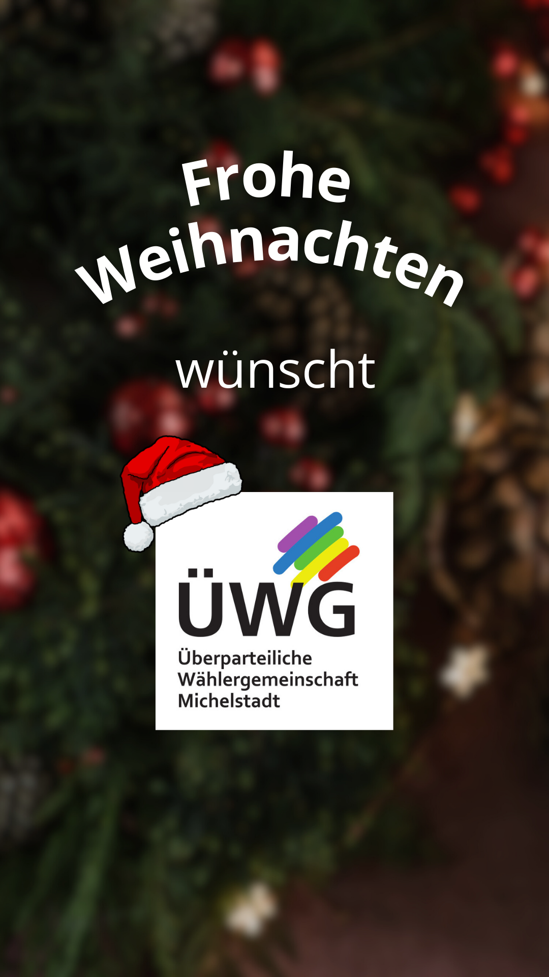 Frohe Weihnachten!