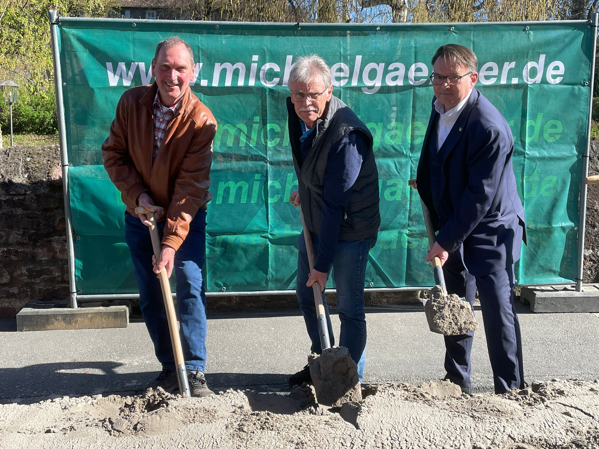 Es geht los – Die Sanierung der Kellereibergstraße hat begonnen